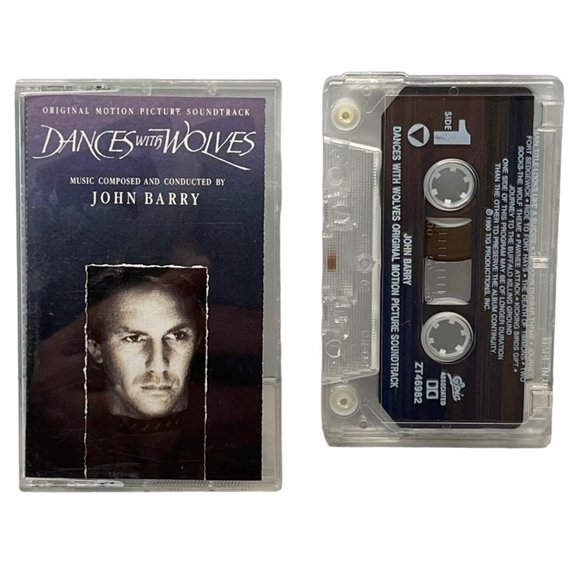 Dances with Wolves Cassette Tape Original Motion Picture Soundtrack John Barry - Picture 1 of 4